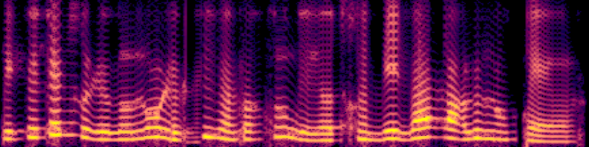 spectrogramme du rendu du chip, 0 à 4 kHz